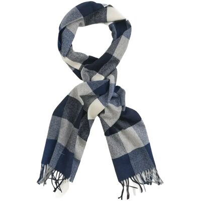 Gant Wool Multi Checked Scarf ONE SIZE DARK GREY MELANGE ONE SIZE Gant Wool Multi Checked Scarf ONE SIZE DARK GREY MELANGE ONE SIZE