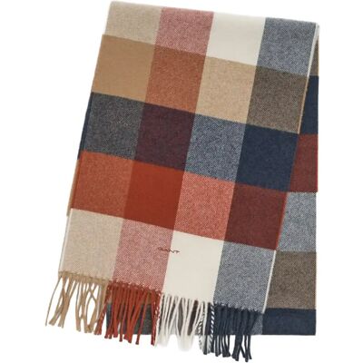 Gant Wool Multi Checked Scarf ONE SIZE MODERN RUST ONE SIZE Gant Wool Multi Checked Scarf ONE SIZE MODERN RUST ONE SIZE