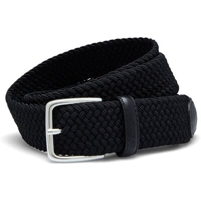 Gant Elastic Braided Belt 85 BLACK 85 Gant Elastic Braided Belt 85 BLACK 85
