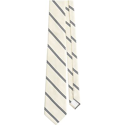 Gant Striped Tie ONE SIZE CREAM ONE SIZE Gant Striped Tie ONE SIZE CREAM ONE SIZE