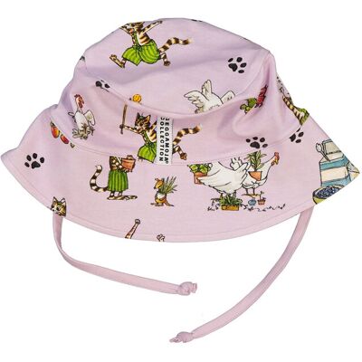 Geggamoja Pettson & Findus Sunny Hat 10M/2Y PURPLE 10M/2Y Geggamoja Pettson & Findus Sunny Hat 10M/2Y PURPLE 10M/2Y