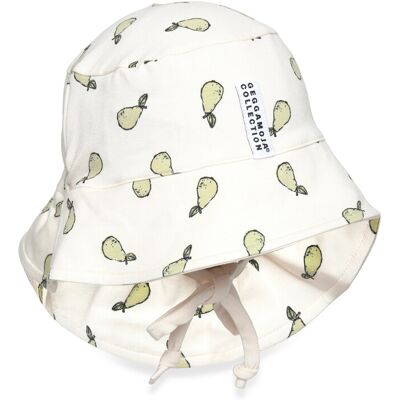 Geggamoja Bamboo Sunny Hat 0-4M PEARS 0-4M Geggamoja Bamboo Sunny Hat 0-4M PEARS 0-4M