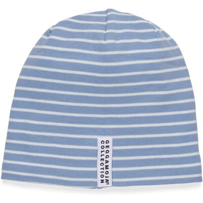 Geggamoja Topline Cap Striped 44/46(4-9M) LIGHT BLUE / OFFWHITE 44/46(4-9M) Geggamoja Topline Cap Striped 44/46(4-9M) LIGHT BLUE / OFFWHITE 44/46(4-9M)