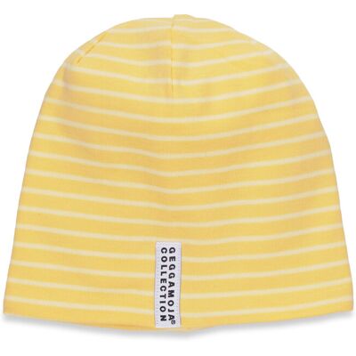 Geggamoja Topline Cap Striped 44/46(4-9M) YELLOW / LIGHT YELLOW 44/46(4-9M) Geggamoja Topline Cap Striped 44/46(4-9M) YELLOW / LIGHT YELLOW 44/46(4-9M)