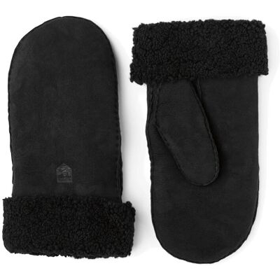Hestra Sheepskin Mitt 9 BLACK 9 Hestra Sheepskin Mitt 9 BLACK 9