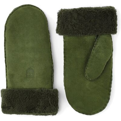 Hestra Sheepskin Mitt 8 GREEN 8 Hestra Sheepskin Mitt 8 GREEN 8