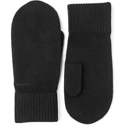 Hestra Ladies' Cashmere Mitt 2½ Bt ONE SIZE BLACK ONE SIZE Hestra Ladies' Cashmere Mitt 2½ Bt ONE SIZE BLACK ONE SIZE