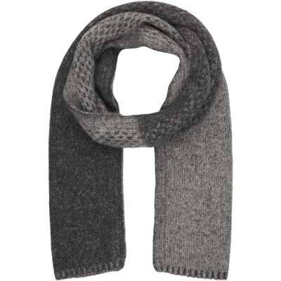HOLZWEILER Tine Knit Scarf ONE SIZE DK. GREY MIX ONE SIZE HOLZWEILER Tine Knit Scarf ONE SIZE DK. GREY MIX ONE SIZE