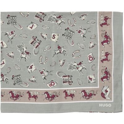 HUGO Bandana Cm 60X60 ONE SIZE LIGHT/PASTEL GREEN ONE SIZE HUGO Bandana Cm 60X60 ONE SIZE LIGHT/PASTEL GREEN ONE SIZE
