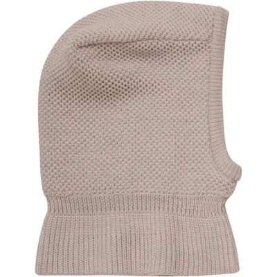 Huttelihut Balaclava Wool Knit Windstop 12/24M CAMEL MELANGE 12/24M Huttelihut Balaclava Wool Knit Windstop 12/24M CAMEL MELANGE 12/24M