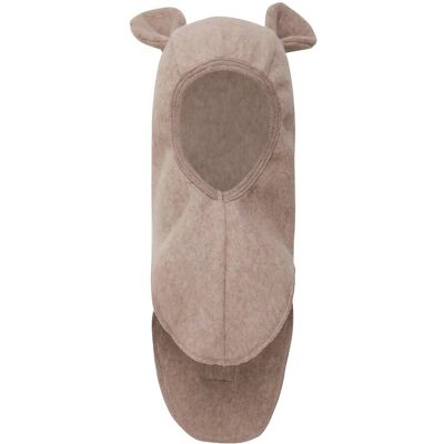 Huttelihut Balaclava Ears Cotton Fleece 48\6-12M SAVANNAH MELANGE 48\6-12M Huttelihut Balaclava Ears Cotton Fleece 48\6-12M SAVANNAH MELANGE 48\6-12M