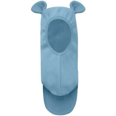Huttelihut Balaclava Ears Cotton Fleece 50\12/24M WINDWARD BLUE 50\12/24M Huttelihut Balaclava Ears Cotton Fleece 50\12/24M WINDWARD BLUE 50\12/24M