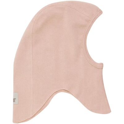 Huttelihut Balaclava Cotton Rib 12/24M PEACH BLUSH 12/24M Huttelihut Balaclava Cotton Rib 12/24M PEACH BLUSH 12/24M