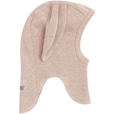 Huttelihut Balaclava Ears Cotton Rib 40\0-3M CAMEL MELANGE 40\0-3M Huttelihut Balaclava Ears Cotton Rib 40\0-3M CAMEL MELANGE 40\0-3M