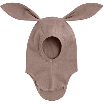 Huttelihut Balaclava Ears Cotton Rib 40\0-3M SAVANNAH MELANGE 40\0-3M Huttelihut Balaclava Ears Cotton Rib 40\0-3M SAVANNAH MELANGE 40\0-3M