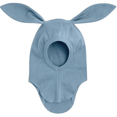 Huttelihut Balaclava Ears Cotton Rib 44\3-6M WINDWARD BLUE 44\3-6M Huttelihut Balaclava Ears Cotton Rib 44\3-6M WINDWARD BLUE 44\3-6M