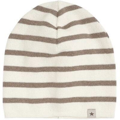 Huttelihut Beanie Stripe Knit 4-6Y SAVANNAH MELANGE 4-6Y Huttelihut Beanie Stripe Knit 4-6Y SAVANNAH MELANGE 4-6Y