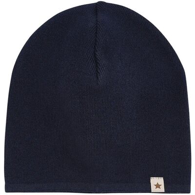 Huttelihut Beanie Solid Knit 12/24M NAVY BLAZER 12/24M Huttelihut Beanie Solid Knit 12/24M NAVY BLAZER 12/24M