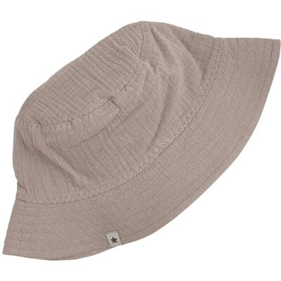 Huttelihut Bucket Hat Muslin 53\4-6Y MOON ROCK 53\4-6Y Huttelihut Bucket Hat Muslin 53\4-6Y MOON ROCK 53\4-6Y
