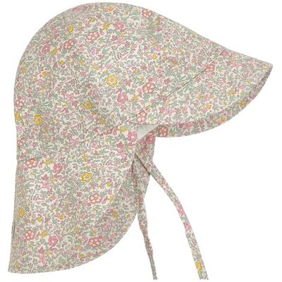Huttelihut Summer Hat In Liberty Fabric 50\12/24M DOUBLE CREAM 50\12/24M Huttelihut Summer Hat In Liberty Fabric 50\12/24M DOUBLE CREAM 50\12/24M