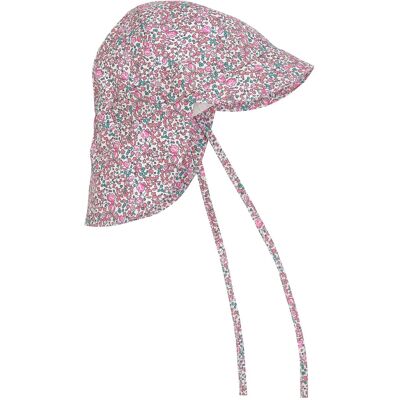 Huttelihut Summer Hat In Liberty Fabric 50\12/24M PLUMERIA 50\12/24M Huttelihut Summer Hat In Liberty Fabric 50\12/24M PLUMERIA 50\12/24M