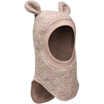 Huttelihut Balaclava Ears Wool 53\4-6Y CAMEL MELANGE 53\4-6Y Huttelihut Balaclava Ears Wool 53\4-6Y CAMEL MELANGE 53\4-6Y