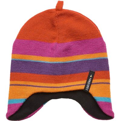 ISBJÖRN of Sweden Eaglet Knitted Cap 44-46 CORAL 44-46 ISBJÖRN of Sweden Eaglet Knitted Cap 44-46 CORAL 44-46