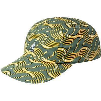 Kangol Kg Facewave Rev 5 Panel 1 SFM OIL GREEN PRINT 1 SFM Kangol Kg Facewave Rev 5 Panel 1 SFM OIL GREEN PRINT 1 SFM