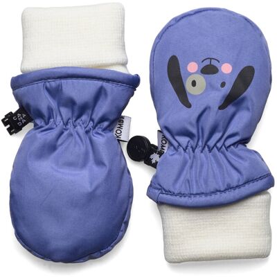 Kombi Baby Animal Inf Mitt 6-12M SILKY BLUE 6-12M Kombi Baby Animal Inf Mitt 6-12M SILKY BLUE 6-12M