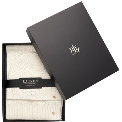 Lauren Ralph Lauren Polyester Blend-Knt Brt Scf Glv Gts ONE SIZE CREAM ONE SIZE Lauren Ralph Lauren Polyester Blend-Knt Brt Scf Glv Gts ONE SIZE CREAM ONE SIZE