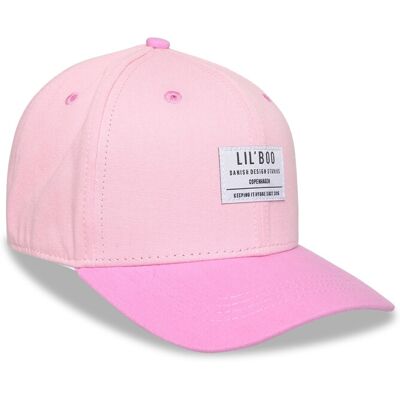 Lil' Boo Organic Block Snapback 3-7Y PINK/PURPLE 3-7Y Lil' Boo Organic Block Snapback 3-7Y PINK/PURPLE 3-7Y