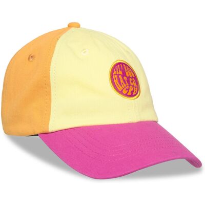 Lil' Boo Block Poppy Dad Cap 3-7Y PINK/ORANGE 3-7Y Lil' Boo Block Poppy Dad Cap 3-7Y PINK/ORANGE 3-7Y