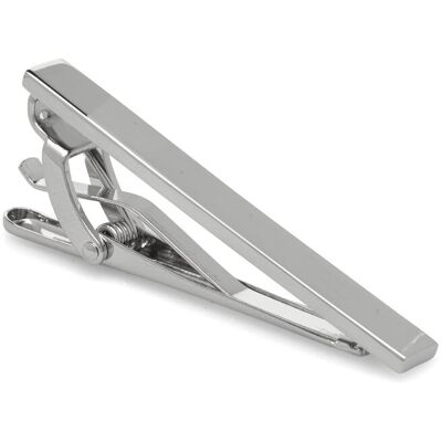 Lindbergh Black Tie Clip Shorttie Clip Short ONE SIZE SILVER ONE SIZE Lindbergh Black Tie Clip Shorttie Clip Short ONE SIZE SILVER ONE SIZE