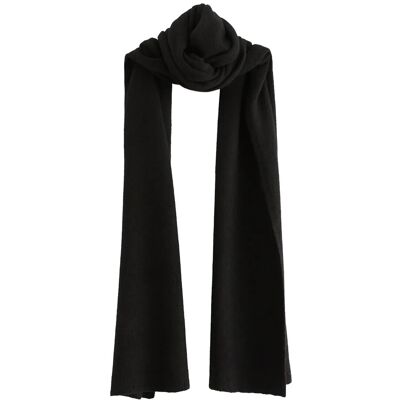 Lindex Scarf Knitted Petra ONE SIZE BLACK ONE SIZE Lindex Scarf Knitted Petra ONE SIZE BLACK ONE SIZE