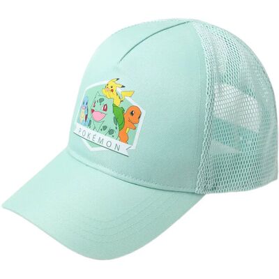 Lindex Pokémon Cap 5-7 LIGHT DUSTY TURQUOISE 5-7 Lindex Pokémon Cap 5-7 LIGHT DUSTY TURQUOISE 5-7