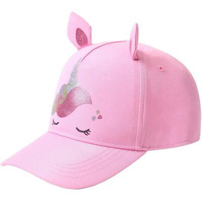 Lindex Cap With Unicorn 2-4 LIGHT PINK 2-4 Lindex Cap With Unicorn 2-4 LIGHT PINK 2-4