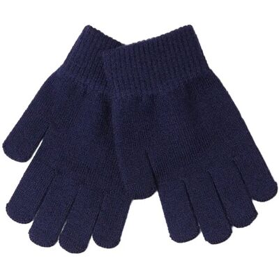 Lindex Gloves Magic Fix Wool 8-10 NAVY 8-10 Lindex Gloves Magic Fix Wool 8-10 NAVY 8-10