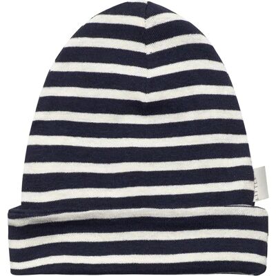 Little B Baby Hat Cotton 0/6 NAVY IVORY STRIPE 0/6 Little B Baby Hat Cotton 0/6 NAVY IVORY STRIPE 0/6