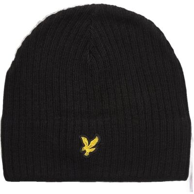 Scott Knitted Ribbed Beanie ONE SIZE Z865 JET BLACK ONE SIZE Scott Knitted Ribbed Beanie ONE SIZE Z865 JET BLACK ONE SIZE