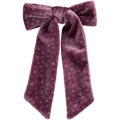 Mango Velvet Bow Hairclip ONE SIZE PINK ONE SIZE Mango Velvet Bow Hairclip ONE SIZE PINK ONE SIZE