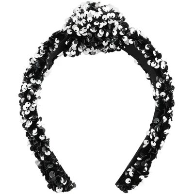 Mango Sequin Shimmer Headband ONE SIZE BLACK ONE SIZE Mango Sequin Shimmer Headband ONE SIZE BLACK ONE SIZE