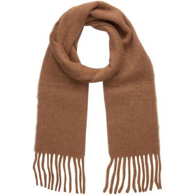 Mango Fringed Edge Scarf ONE SIZE MEDIUM BROWN ONE SIZE Mango Fringed Edge Scarf ONE SIZE MEDIUM BROWN ONE SIZE