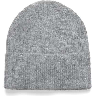 Mango Rib-Knit Cap ONE SIZE MEDIUM GREY ONE SIZE Mango Rib-Knit Cap ONE SIZE MEDIUM GREY ONE SIZE