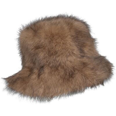 Mango Faux-Fur Bucket Hat ONE SIZE MEDIUM BROWN ONE SIZE Mango Faux-Fur Bucket Hat ONE SIZE MEDIUM BROWN ONE SIZE