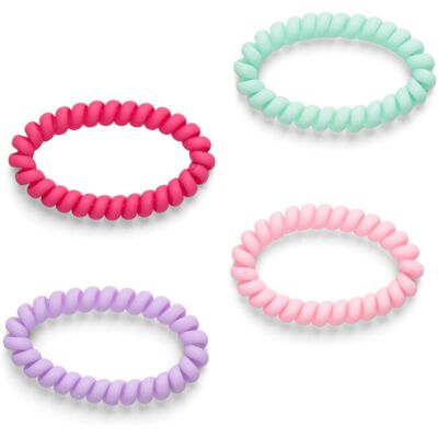 Mango Pack Of 4 Scrunchies ONE SIZE PINK ONE SIZE Mango Pack Of 4 Scrunchies ONE SIZE PINK ONE SIZE