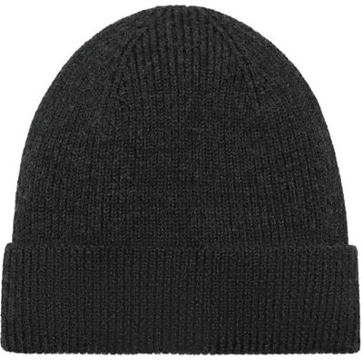 Mango Ribbed Wool Hat ONE SIZE DARK GREY ONE SIZE Mango Ribbed Wool Hat ONE SIZE DARK GREY ONE SIZE