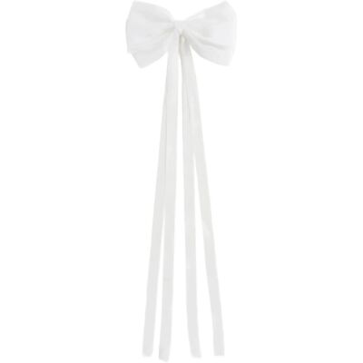 Mango Hair Clip With Maxi Bow ONE SIZE WHITE ONE SIZE Mango Hair Clip With Maxi Bow ONE SIZE WHITE ONE SIZE
