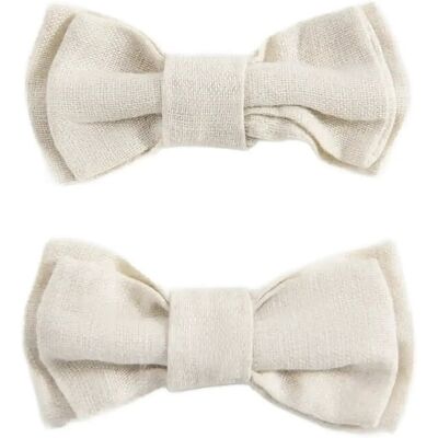 Mango 2 Pack Bow Hairclip ONE SIZE LT PASTEL BROWN ONE SIZE Mango 2 Pack Bow Hairclip ONE SIZE LT PASTEL BROWN ONE SIZE
