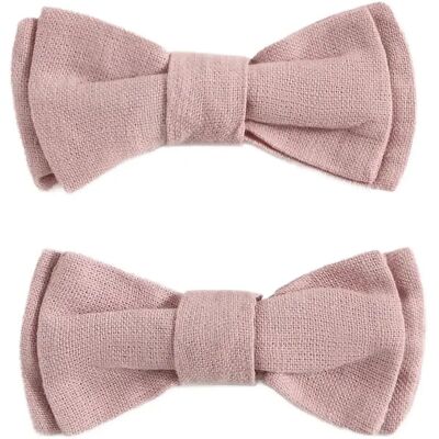 Mango 2 Pack Bow Hairclip ONE SIZE LT-PASTEL PINK ONE SIZE Mango 2 Pack Bow Hairclip ONE SIZE LT-PASTEL PINK ONE SIZE