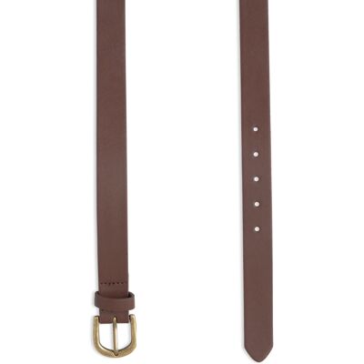 Mango Faux-Leather Belt M BROWN M Mango Faux-Leather Belt M BROWN M
